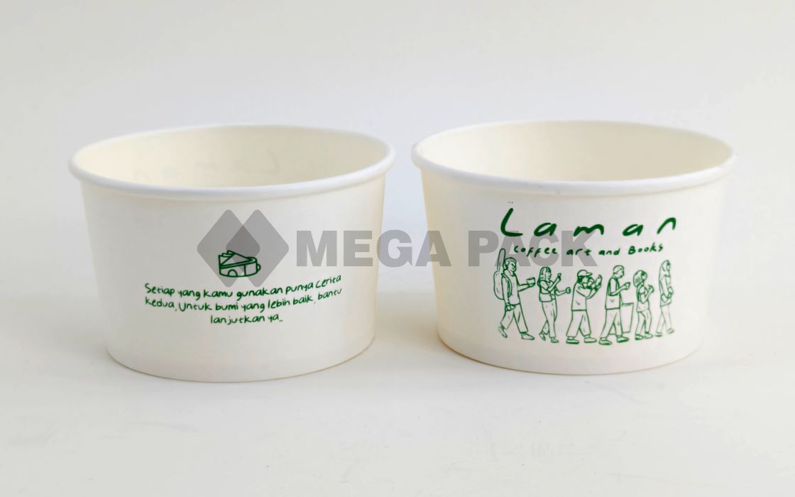 Paper Bowl Custom untuk Coffee Shop: Desain Premium Tampilan Tetap Profesional